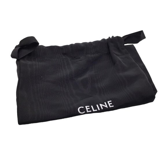 CELINE TAN LEATHER TRIOMPHE SLIDE SANDALS - Picture 11 of 11